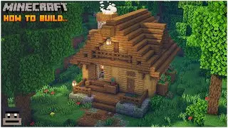 Minecraft Wooden Cabin Tutorial