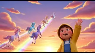 Magical Unicorn Colour Song 🦄 | Fun Baby Songs & Nursery Rhymes for Kids | unicorn song, colors