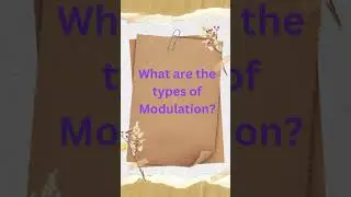 Types of Modulation#shorts#physics#intermediate#viral#trends