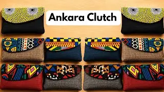 DIY ANKARA CLUTCH PURSE | EASY BEGINNER TUTORIAL