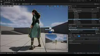 Retargeting UE5 animations for character 