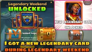 CASTLE CRUSH || NEW LEGENDARY CARD UNLOCKED || LEGENDARY WEEKEND SPECIAL VIDEO ||