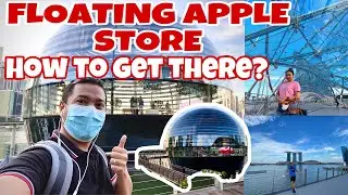 HOW TO GO TO APPLE STORE & HELIX BRIDGE AT MARINA BAY SANDS? | (Singapore Travel Guide EP6)