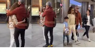 ÖZCAN DENİZ VE EŞİ SAMAR DADGARIN SOKAK ORTASINDA AŞK DOLU GÖRÜNTÜLERİ #özcandeniz #samardagar