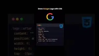 Google Logo using html and css ❤️ 