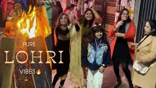 Lohri Vlog 2026| Girls Dance , Bornfire  & family fun | Happy Lohri Celebration #LohriVlog #family