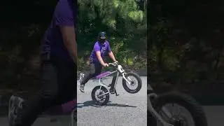 The bike's father got his purple killer! 💜