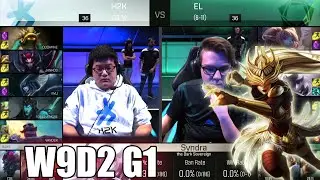 H2K Gaming vs Elements | Week 9 Day 2 S6 EU LCS Spring 2016 | H2K vs EL G2 W9D2 1080p