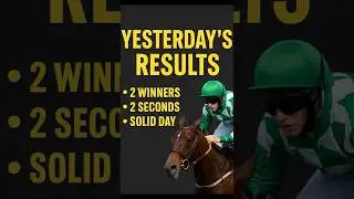 Yesterday&rsquo;s Horse Racing Results | 2 Winners, 2 Seconds &ndash; Solid Day for Our Picks! 🏇