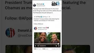 Trump admin finds a 'Raju' to blame for racist video featuring AI generated image of Obamas