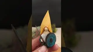 Hand-Carved Viking gnome 