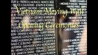 Vietnam Moving Wall Ceremony - 2011