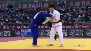 Taikoh FUJISAKA 🇯🇵 🆚️ Samuel HALL 🇬🇧 | 3 раунд/-66кг | Большой Шлем Баку 2023