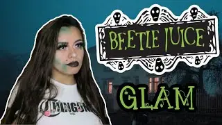 BEETLEJUICE GLAM MAKEUP TUTORIAL! *QUICK & EASY* | IAmNikkieG
