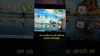 comment r&eacute;duire o&ugrave; agrandir la taille des ic&ocirc;nes sur ton PC ? #shorts