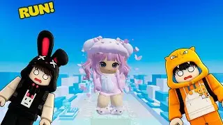 Ferix, Kezri Dan Ciko Di Kejar Anak Kecil Joget Mimi Cucu! ROBLOX
