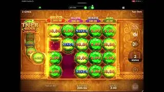 Tiger Gems on Crowncoins, 3 Minors on Bonus !