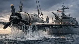 WWII P-47 Thunderbolt Was Found in the Bermuda Triangle After Decades Under the Ocean