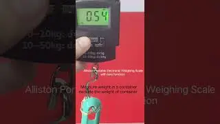 Alliston Portable Electronic Weighing Scale with tare function