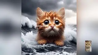 My Cat Fell Into the Sea?! 🐾 Shark Drama, Crazy Rescue & Pawsome Survival Story 😱🌊