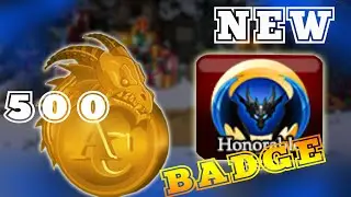 AQW FREE 500 AC & NEW HERO BADGE (2022 HOLIDAY GIFTS)
