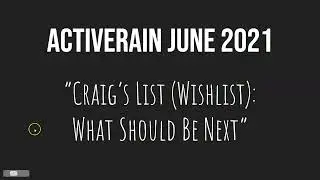 ActiveRain Site Review -  June 2021