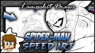 Spider-Man SPEED ART | Lampshit Draws