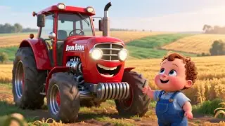 Boom Boom Tractor Fun 🚜🎶 | Fun Learning & Play for Kids | Preschool Tractor Adventure