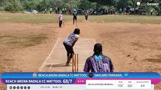 OAKLAND PARAKKAL vs BEACH ARENA BADALA CC MATTOOL Live Cricket Match | SULTHAN PREMIER LEAGUE Seaso