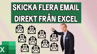 Skicka M&aring;nga Email Direkt i Excel