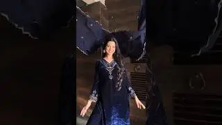 Velvet kurta sets 💙 #ashortaday #shortsvideo #harshitakarma #bollywood #youtubeshorts #viral #kurta