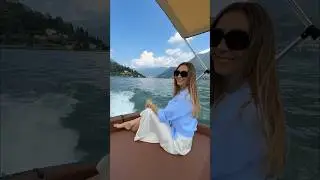 Озеро Комо - прогулка на лодке за &euro;300/час, оно того стоит? 🔥 #Италия