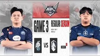 EVOS VS TEAM LIQUID GAME 3 | MPL ID S15 |   EVOS VS TLID
