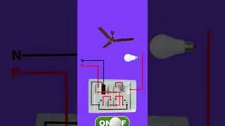 12 Modular Borad wiring/ 4 switch 2 socket 1 Regulator 1 #election #foryou #pageforyou #fypシ゚viral