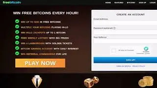 Get FREE satoshis Every hour! Dice Game, Lottery, Reward Points
