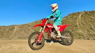 First Impressions - 2021 GasGas MC450 w/ Cone Valve Kit (trails & play riding) Idaho