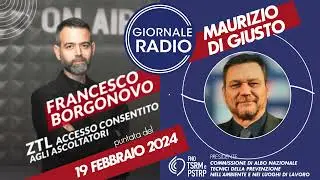 Maurizio Di Giusto ospite di Francesco Borgonovo nel programma radio ZTL