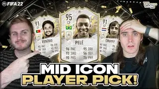 2x MID ICON PLAYER PICKS! 😍 We Get 2 BIG Pulls! | FIFA 22 Ultimate Team