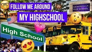 FOLLOW ME AROUND MY HIGHSCHOOL IN AMERICA // AUSLANDSJAHR USA 2017/18