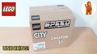 LEGO haul! Speed Champions, City, Creator 3in1