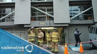 Explosi&oacute;n en colonia Del Valle afecta a edificio de la UNAM