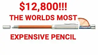 The Perfect Pencil For $12,800, The Worlds Most Expensive Pencil, Did I buy One?