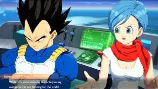 Dragon Ball FighterZ - Vegeta Gets Roasted By Bulma Goku & Piccolo