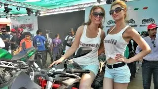 Walk around DSK-Benelli Stall (Uncut) - 3rd Edition of India Bike Week (IBW)