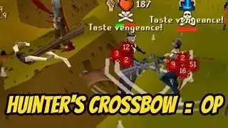 Hunter's Crossbow is fun! - Zerk PKing OSRS