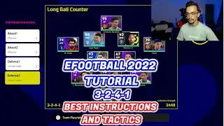 EFOOTBALL 2022 - BEST CUSTOM FORMATION 3-2-4-1TUTORIAL - BEST TEAM PLAYSTYLE & INSTRUCTIONS