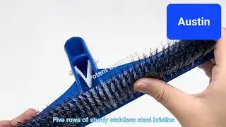 Swimming Pool Algae Brush I Potent Water Care Pvt Ltd I Brand Austin I  MOB- +918750041127 I