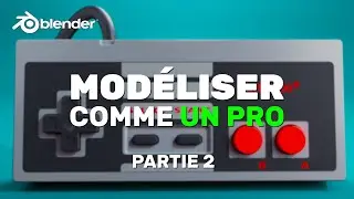 Tuto Blender: Modéliser une manette NES comme un pro - Partie 2, Organiser ses Boolean Modifiers
