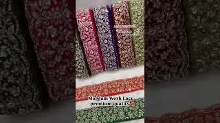 Maggam work lace 🛍️🛍️🛍️wholesale lace shop Vijayawada #ytshorts #trending #vijayawada #fashion