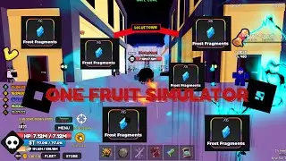 Как получить фрагменты мороза в одном Fruit Simulator! Легко! #viral #explore #fyp #roblox #gaming